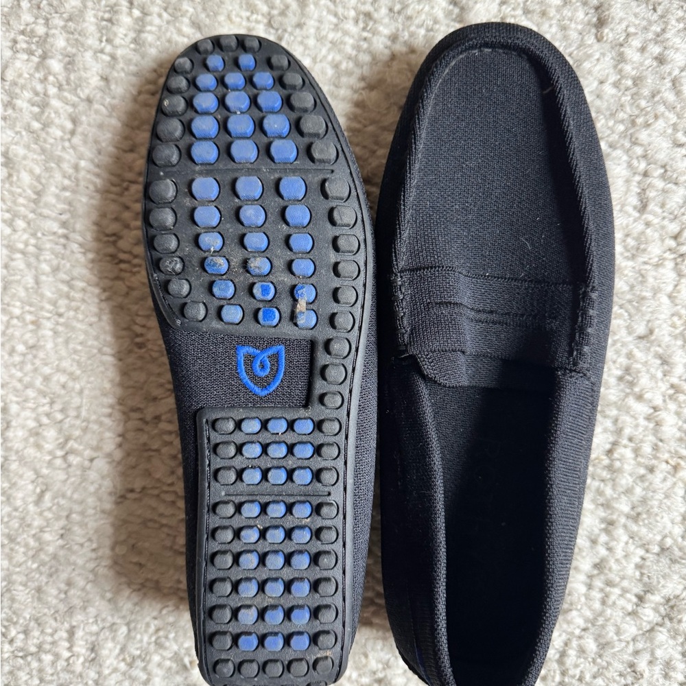 Rothy's Black Loafers Slip-On Comfort